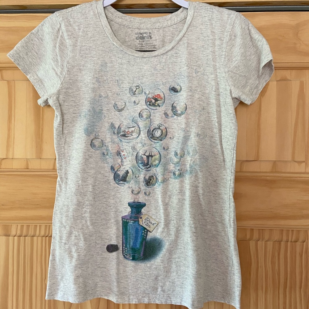 SOLD Alice in Wonderland Drink Me Bubble Tee
